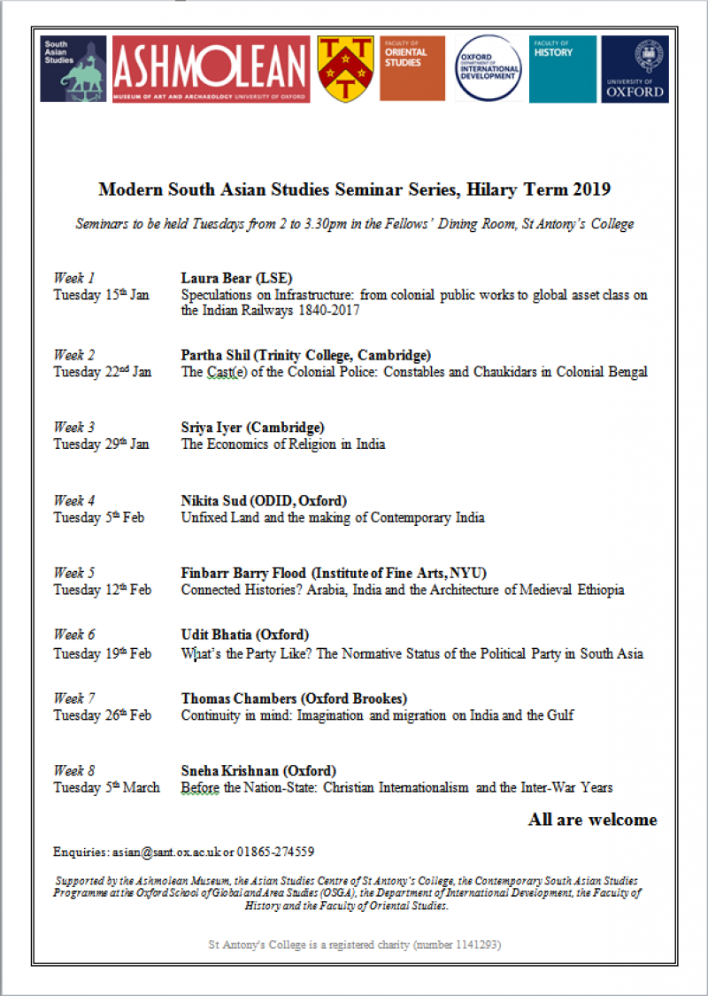 msas seminar term card ht19