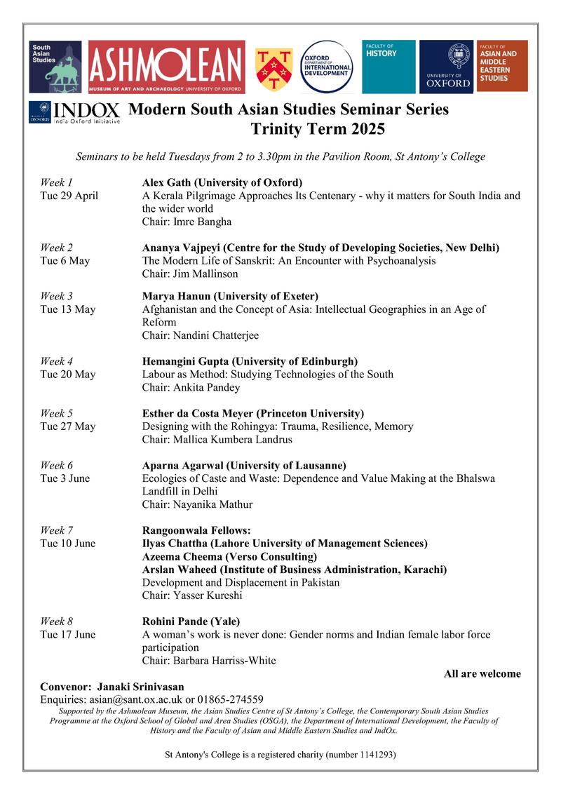 sa seminar schedule tt25